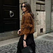 Cazadora Marron