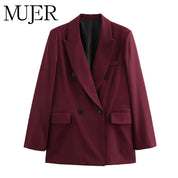 Blazer Largo Recto