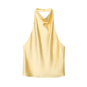 Top Halter Negro
