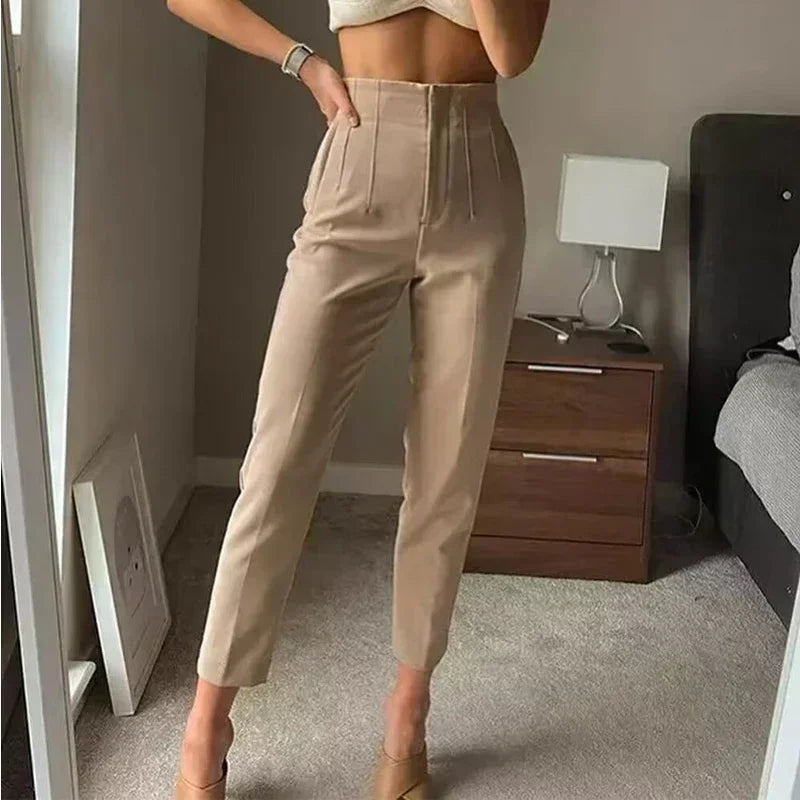 Pantalon Cintura Alta Colores