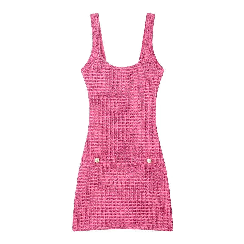 Vestido Corto Punto