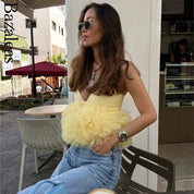 Top Malla Amarillo