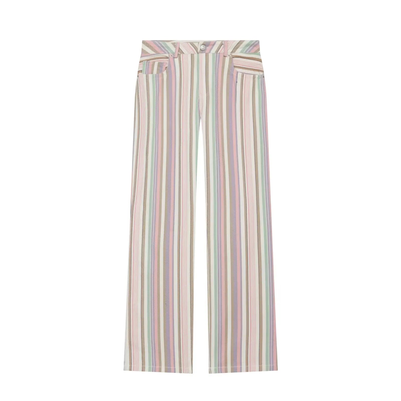 Pantalones Vaqueros a Rayas