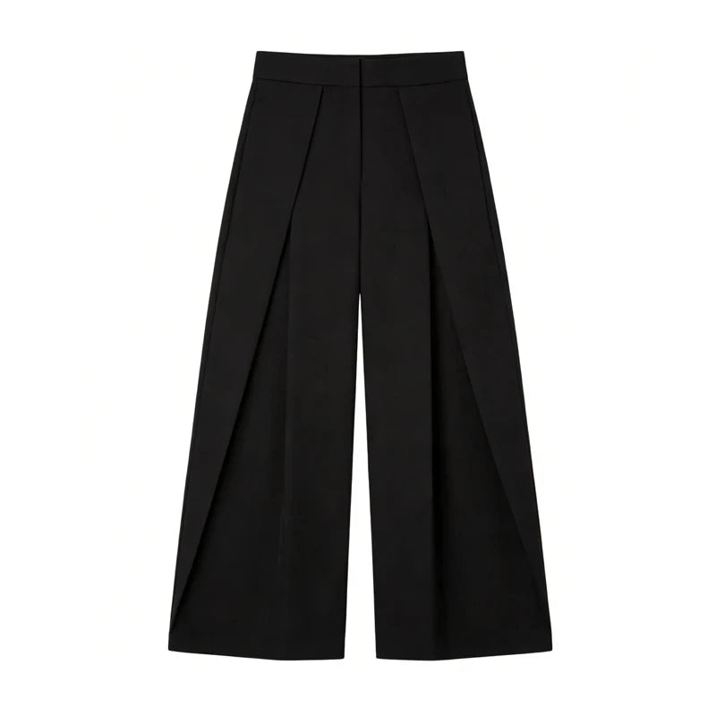 Pantalon Ancho Negro