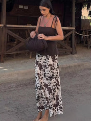 Falda Larga Estampada