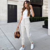Pantalon Cintura Alta Colores