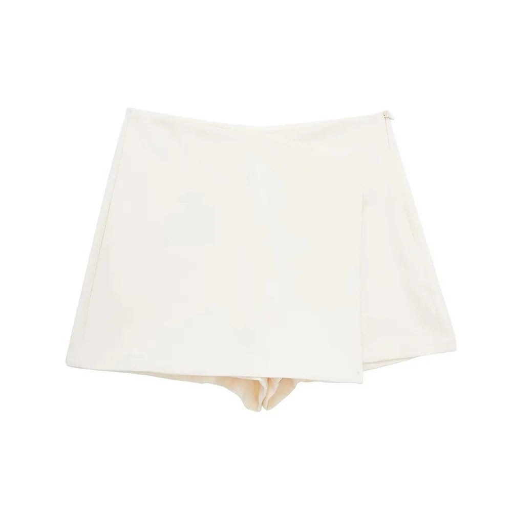 Falda Short Asimetrica