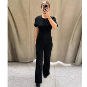 Conjunto Top Corto Aberturas