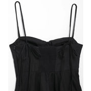 Top Corset Negro Espalda