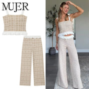 Conjunto Volantes Top Pantalon