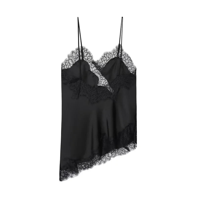 Top Encaje Negro