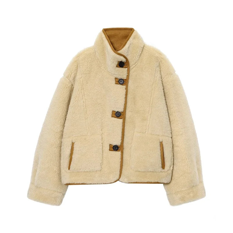 Chaqueta de peluche