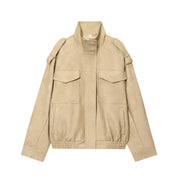 Chaqueta Bomber Ante