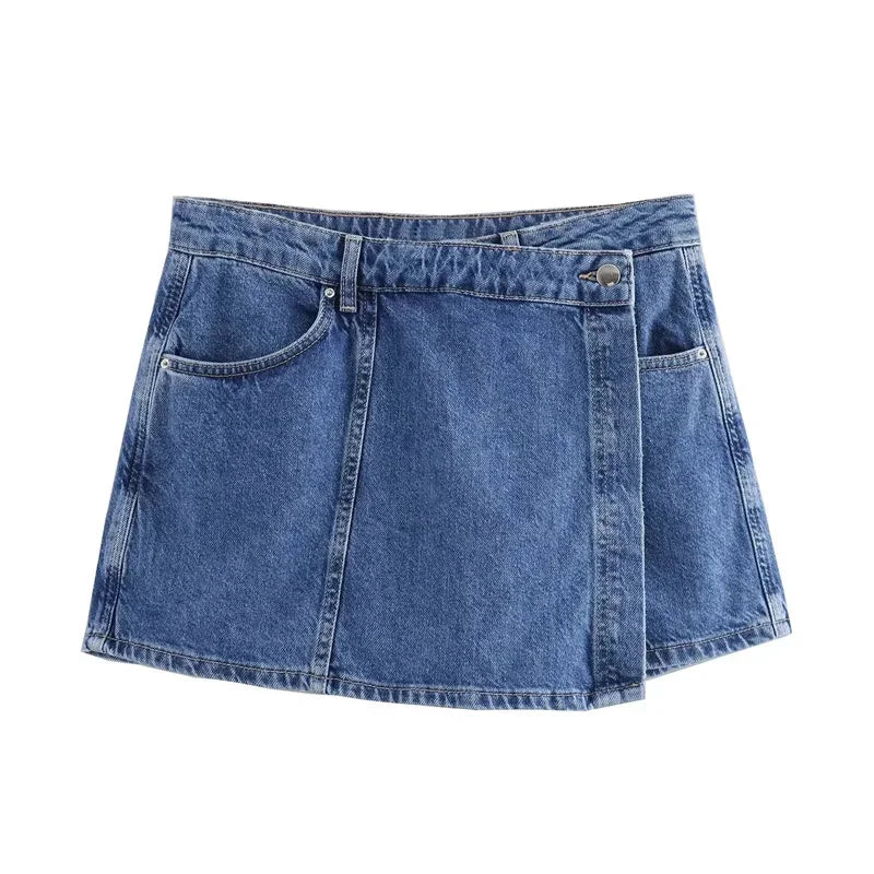 Conjunto de Camisa Mezclilla Azul