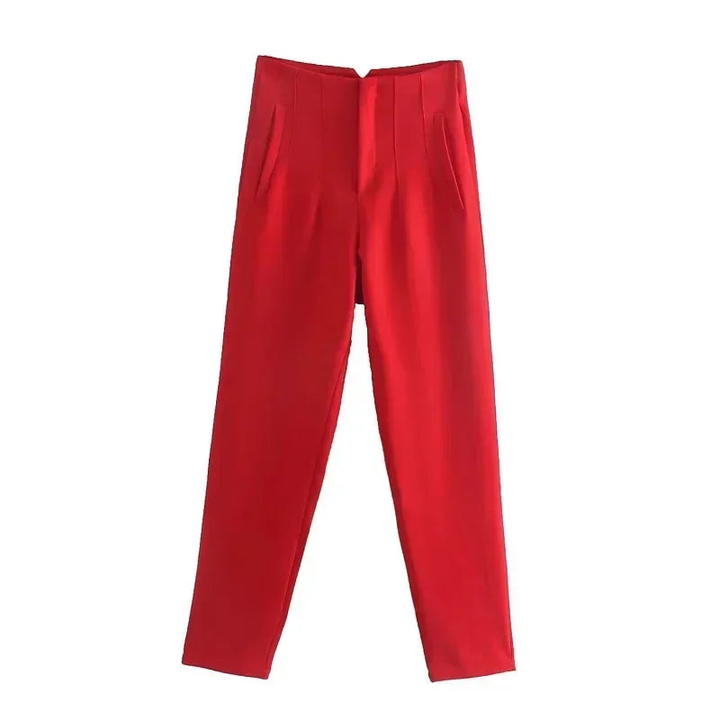 Pantalon Cintura Alta Colores