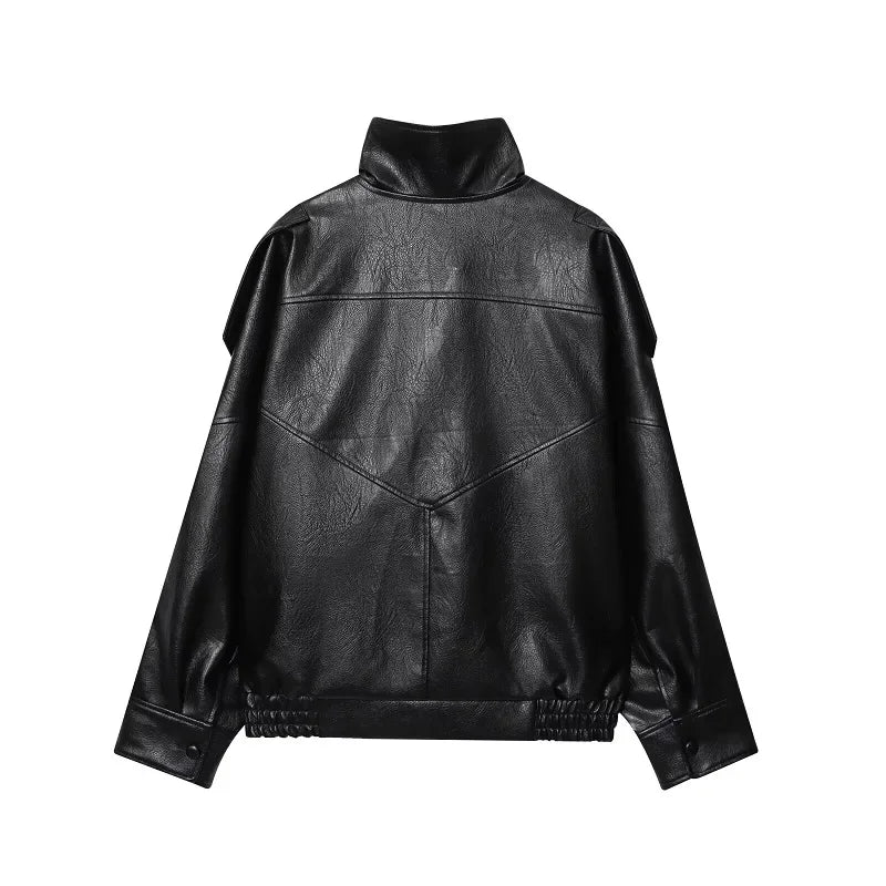 Chaqueta Bomber Negra