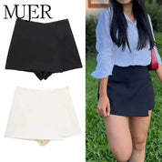 Falda Pantalon Asimetrica