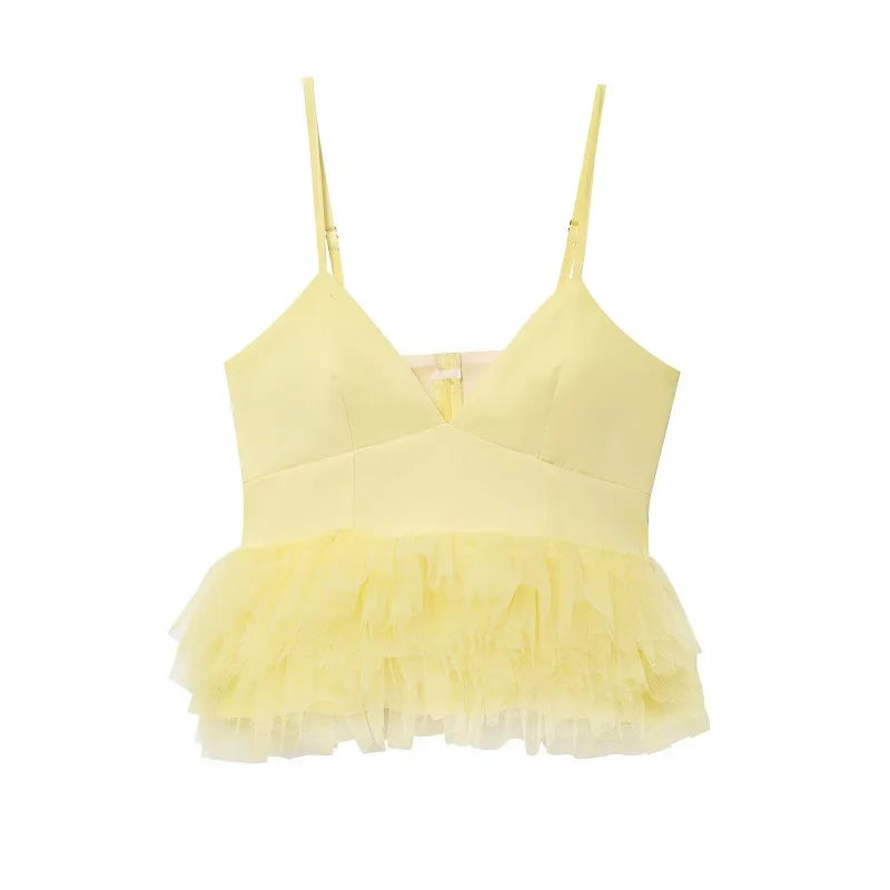 Top Malla Amarillo