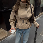 Gabardina Corta Impermeable