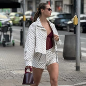 Chaqueta Bomber Puntos