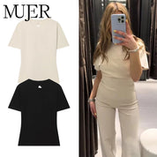 Conjunto Top Corto Aberturas