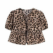 Top Estampado Leopardo