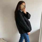 Chaqueta Acolchada Negra