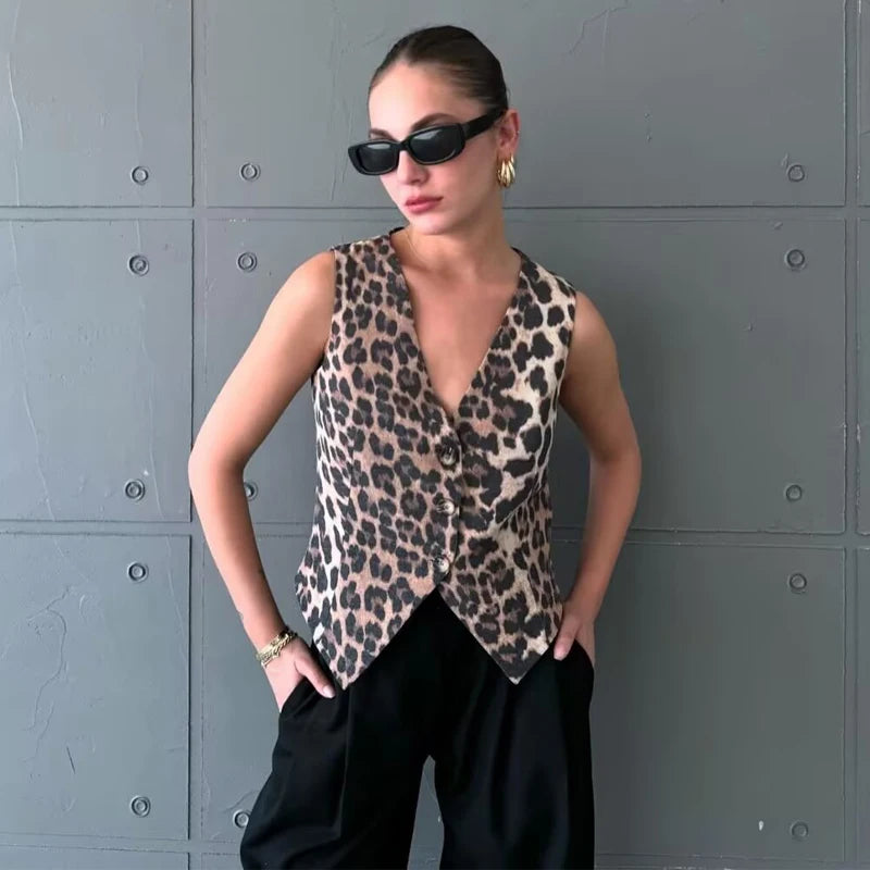 Chaleco Leopardo
