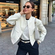 Chaqueta Bomber Khaki