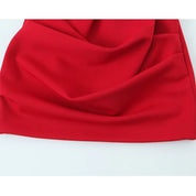 Minifalda Plisada Roja