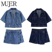 Camisa Vaquera Azul