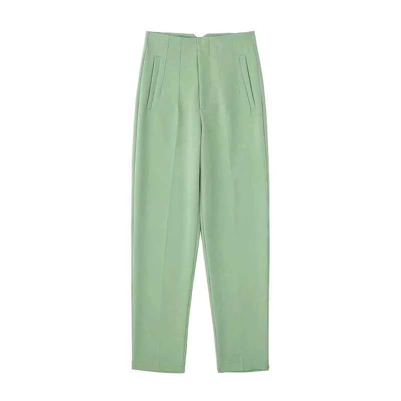 Pantalon Oficina Cintura Alta