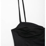 Top Corset Negro Espalda