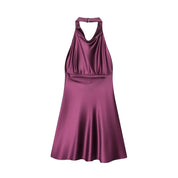 Vestido Corto Halter Sexy