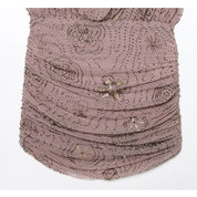 Minivestido de tul con lentejuelas