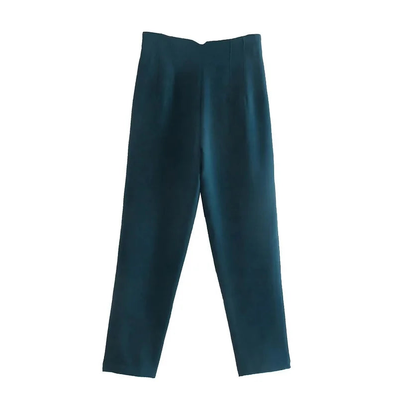Pantalon Oficina Cintura Alta