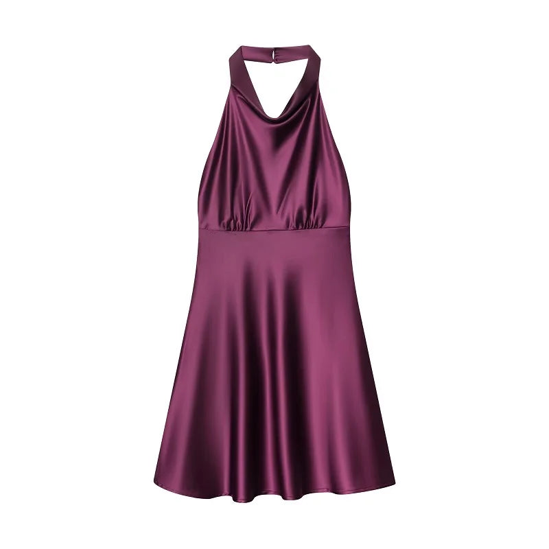 Vestido Corto Halter Sexy