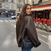 Chaqueta Gruesa Marron