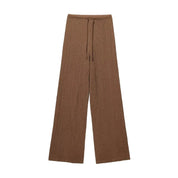 Conjunto de pantalones texturizados