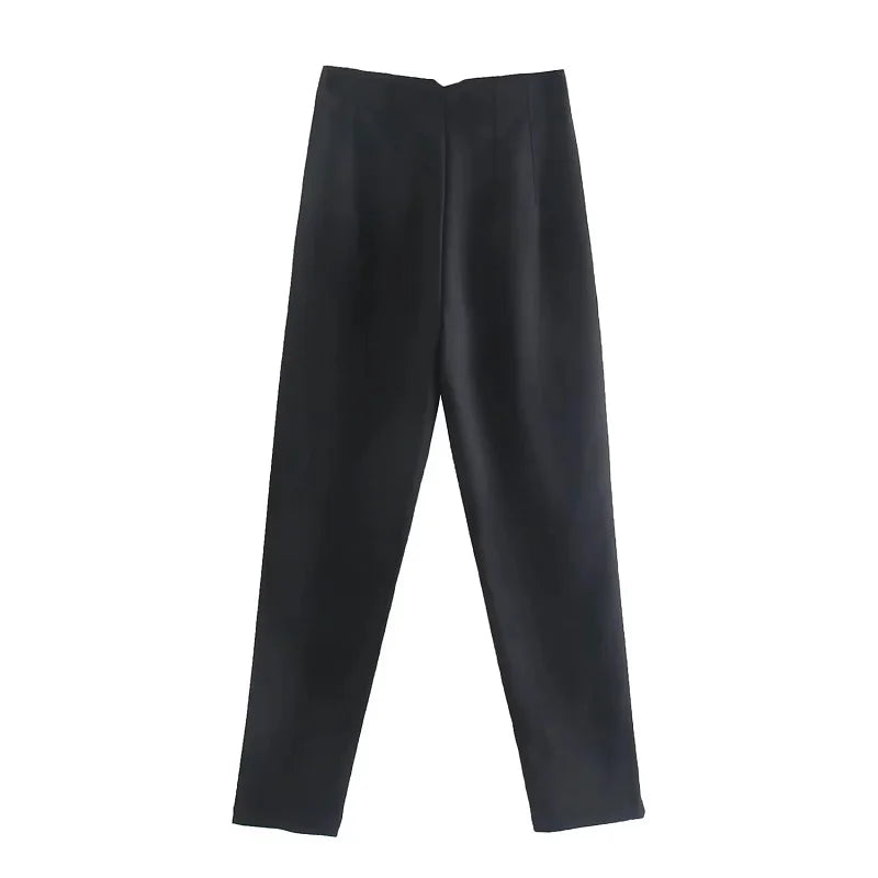 Pantalon Oficina Cintura Alta