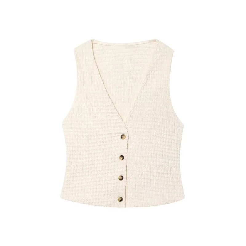 Conjunto de pantalones texturizados