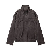 Chaqueta Bomber Ante