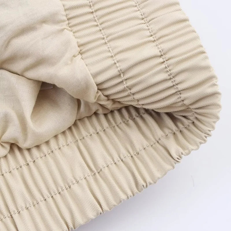 Gabardina Corta Piel Beige