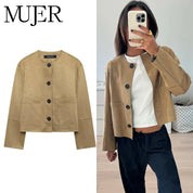 Chaqueta Ante Cazadora