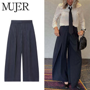 Pantalon Holgado Rayas