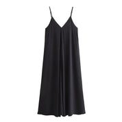 Vestido Slip Largo Rojo