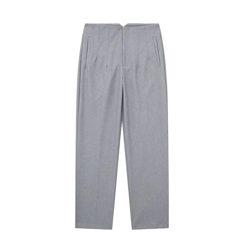 Pantalon Oficina Cintura Alta