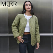 Parka Acolchada Negra
