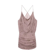 Minivestido de tul con lentejuelas