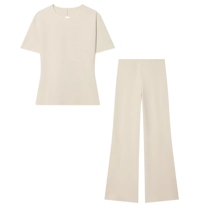 Conjunto Pantalon Ancho Top